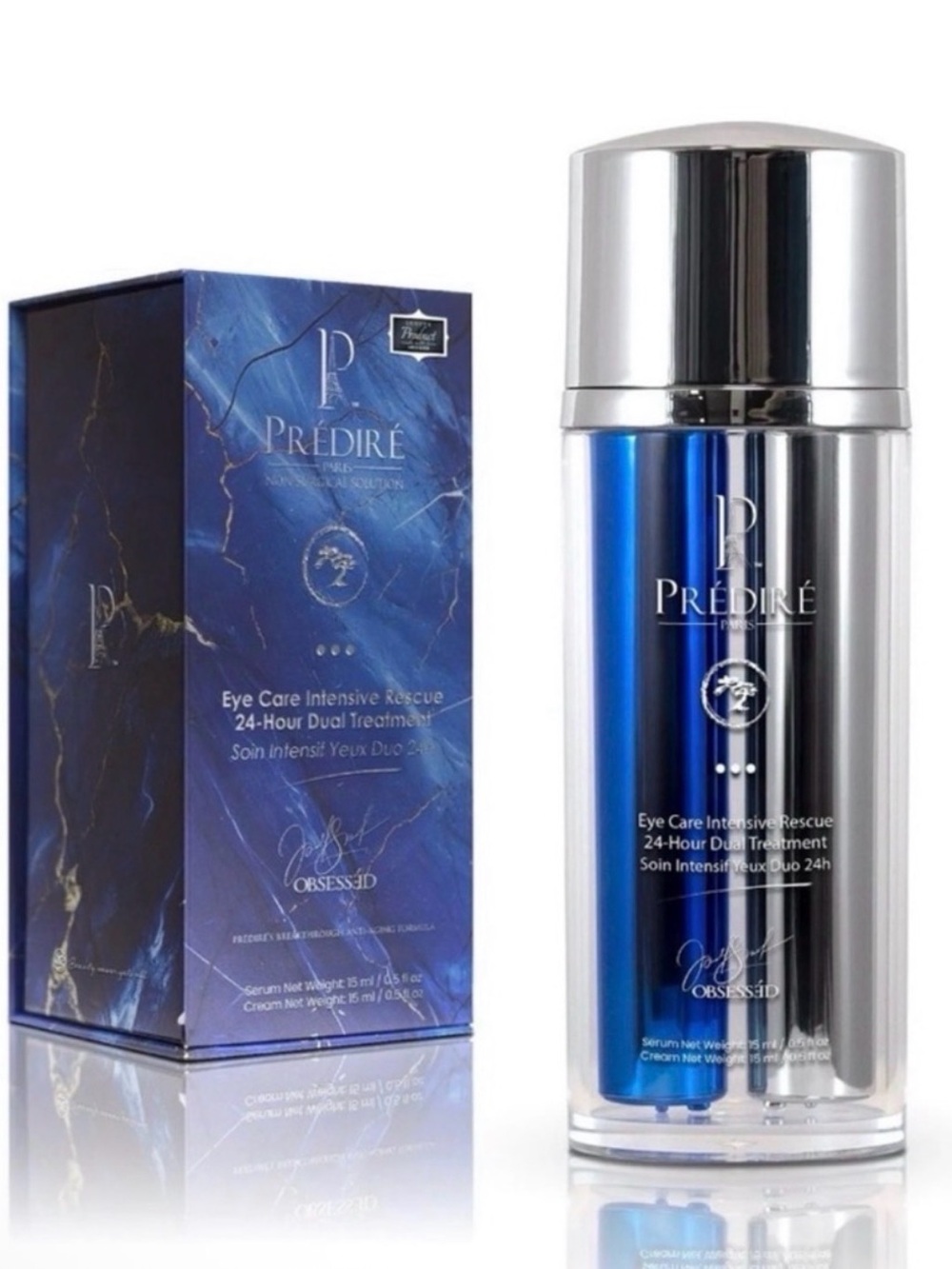 Predire Eye Care Intensive Rescue 24-Hour Dual Treatment ~ Retail $950